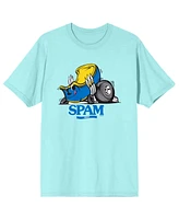 Spam Men's The Original 1937 Hotrod Celadon T-Shirt-xl