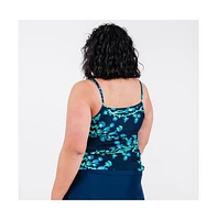 Calypsa Plus Size Adjustable Strap Maya Swim Top