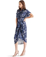 Steve Madden Women's Tori Floral-Print Shirtdress