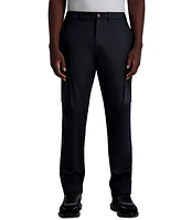 Karl Lagerfeld Paris Men's Straight-Fit Twill Cargo Pants