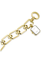 Rosefield Studio Women's Gold Tone Stainless Steel Bracelet Watch 18.5mm