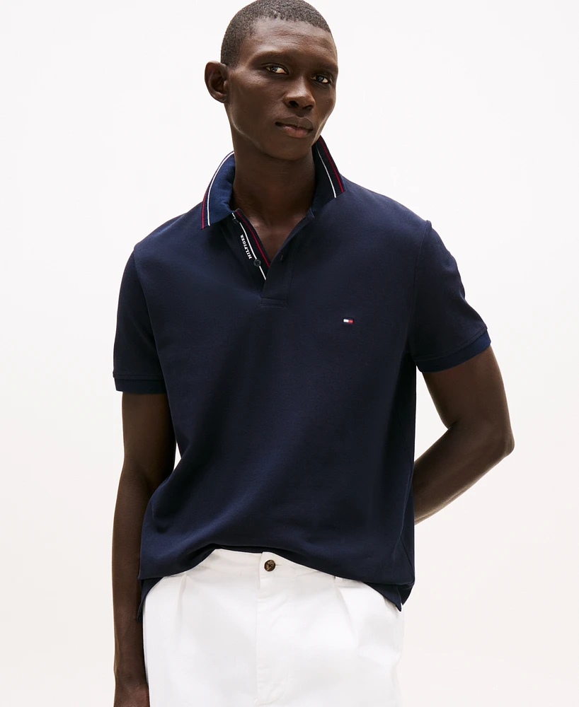 Tommy Hilfiger Men's Big & Tall Placket Interest Classic-Fit Polo Shirt