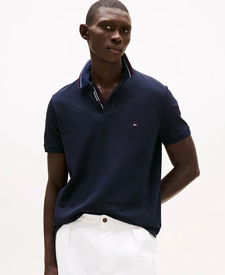 Tommy Hilfiger Men's Big & Tall Placket Interest Classic-Fit Polo Shirt