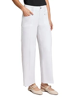 Jones New York Women's High Rise Wide-Leg Pants