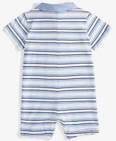 First Impressions Baby Boys Park Explore Striped Sunsuit, Exclusively at Macy's