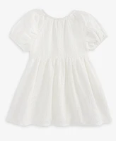 First Impressions Baby Girls Woven Cotton Eyelet Dress, Exclusively at Macy's