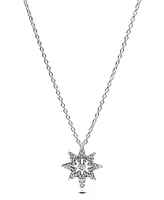 Pandora Silver North Star Pendant Necklace