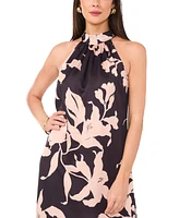 Vince Camuto Women's Printed Halter Maxi Dress