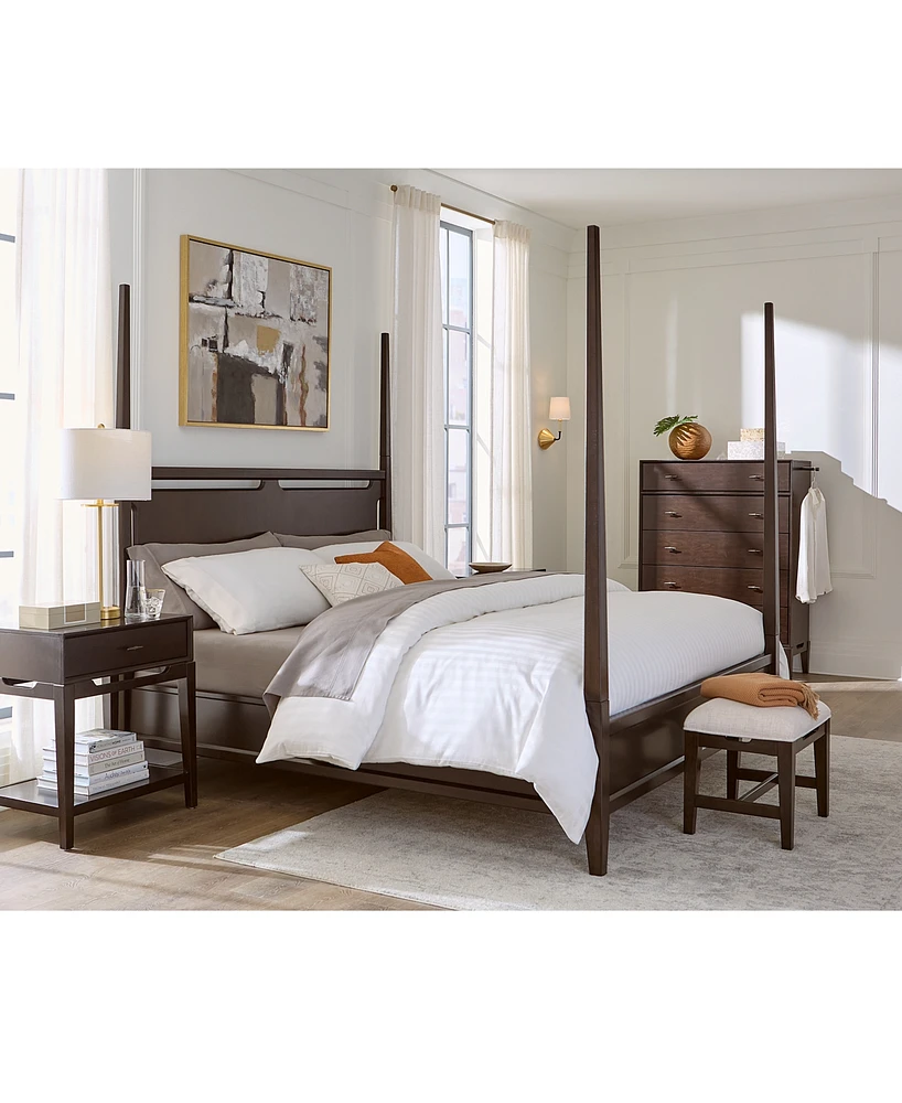Addelyn 3 Pc. Set (King Poster Bed, Chest & 1-Drawer Nightstand)
