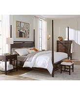 Addelyn 3 Pc. Set (King Poster Bed, Chest & 1-Drawer Nightstand)