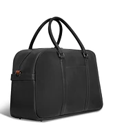 Onyx Leather Duffle Bag