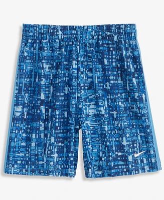 Nike Big Boys Dri-fit Woven Drawstring Printed Shorts