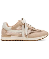 Dv Dolce Vita Women's Joque Mesh Sporty Retro Lace-Up Sneakers