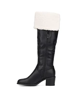 New York & Company Women's Devi Boot Knee High Boots