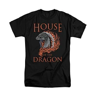 House Of The Dragon Men's Hod Illustration Short Sleeve Adult Tee / T-Shirt