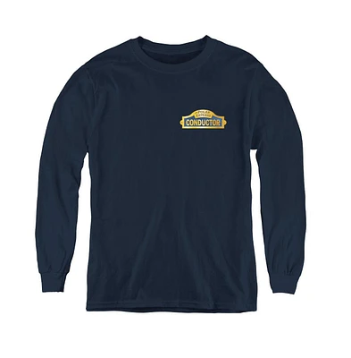 Polar Express Boys Youth Conductor Long Sleeve Sweatshirts