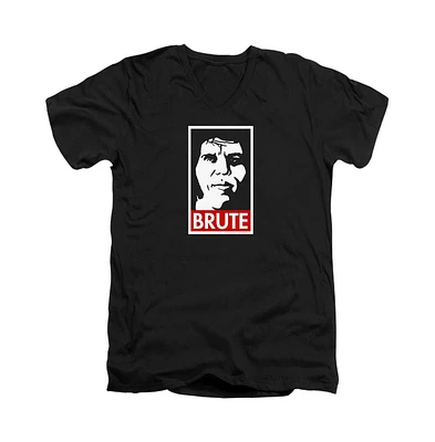 Princess Bride Men's Brute Short Sleeve Adult V Neck Premium Cotton Tee / T-Shirt