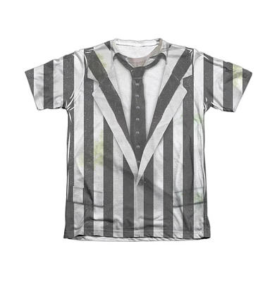 Beetlejuice Mens Suit Adult Poly/Cotton Short Sleeve Tee / T-Shirt