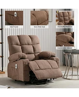 Boyel Living Power Lift Recliner Chair Recliners for Elderly with Heat and Massage
