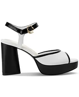 Karl Lagerfeld Paris Women's Hallet Platform Sandals