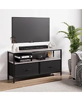 gaomon Dresser Tv Stand 50 Inch Entertainment Center with Storage Tv Stand for Bedroom Small Tv Stand Dresser with Drawers and Shelves, Tv & Media Con