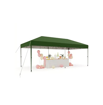 gaomon 10x20 Ft Pop-Up Commercial Canopy Tent - Heavy-Duty Waterproof Shelter for Outdoor Parties, Events, and Vendors, Ideal Gazebo for Patios