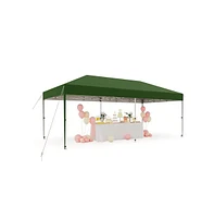 gaomon 10x20 Ft Pop-Up Commercial Canopy Tent - Heavy-Duty Waterproof Shelter for Outdoor Parties, Events, and Vendors, Ideal Gazebo for Patios