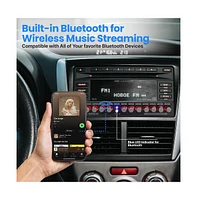Pyle 7 Bands Graphic Equalizer with Subwoofer Control, Bluetooth