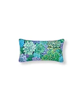 C&F Home 12" x 24" Succulent Garden Printed & Embellished Throw Pillow