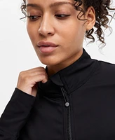 Id Ideology Women's Soft Full-Zip Jacket, Exclusively at Macy's