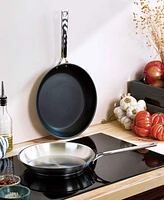 Cristel 1826 2-Piece Stainless Steel Mixed 10" Frying Pan Set