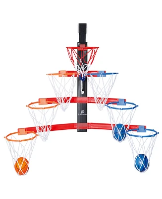 E-jet Games Over-the-Door Basketball Mini Hoop Race
