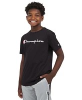 Champion Big Boys Signature Logo T-Shirt