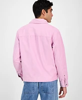 Sun + Stone Men's Long Sleeve Corduroy Zip-Front Jacket, Exclusively at Macy's