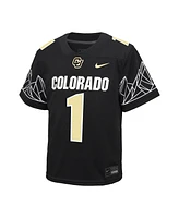 Nike Preschool 1 Black Colorado Buffaloes Untouchable Football Jersey
