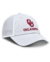 Jordan Men's White Oklahoma Sooners Club Trucker Adjustable Hat