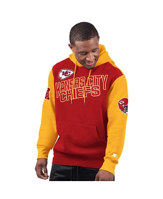 Starter Men's Red Kansas City Chiefs Extreme Pullover Hoodie