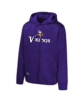 Outerstuff Men's Purple Minnesota Vikings Streak Fleece Pullover Hoodie