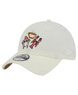 New Era Men's Cream Friends 30th Anniversary 9TWENTY Adjustable Hat