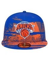 New Era Men's Blue York Knicks Tip-Off 59FIFTY Fitted Hat