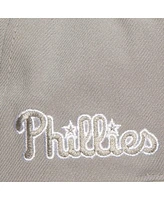 Mitchell & Ness Men's Gray Philadelphia Phillies Snapback Hat