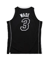 Mitchell & Ness Men's Dwyane Wade Black Miami Heat 2011/12 Hardwood Classics Authentic Jersey