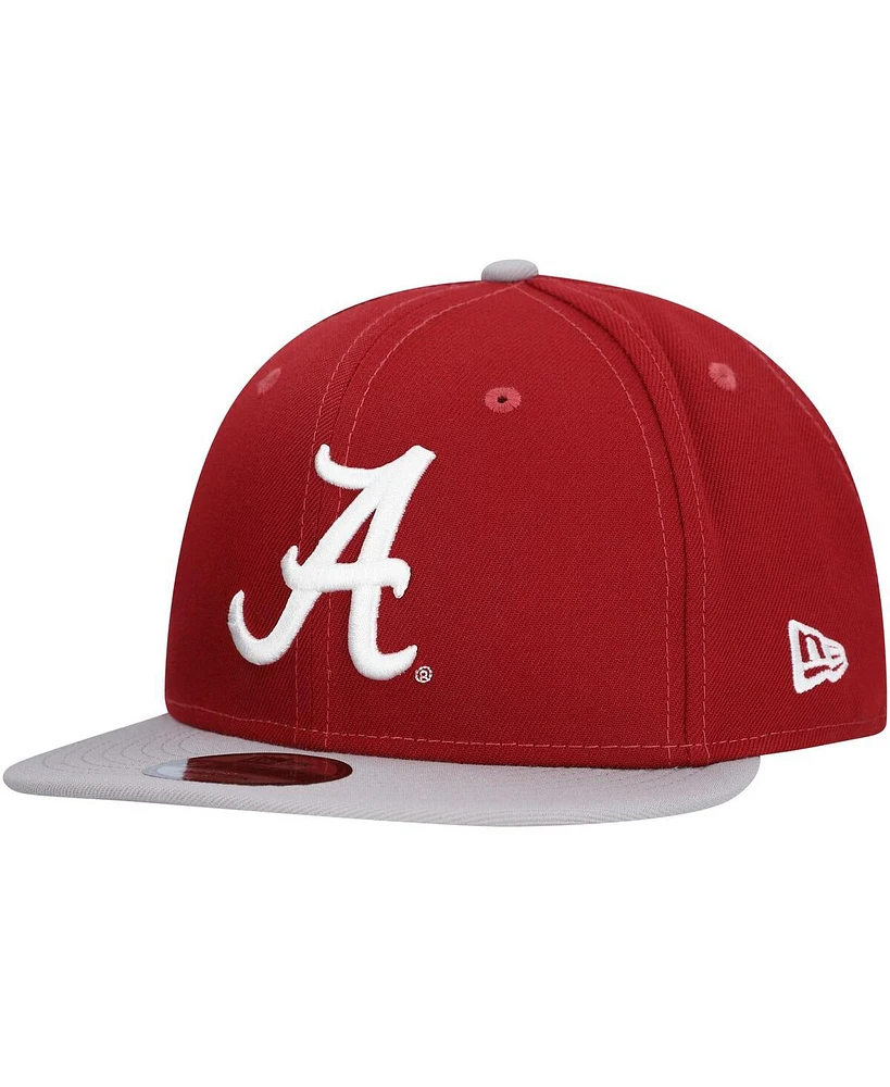 New Era Men's Crimson Alabama Crimson Tide Two-Tone 9FIFTY Snapback Hat