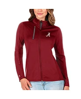 Antigua Women's Crimson/Graphite Alabama Crimson Tide Generation Full-Zip Jacket