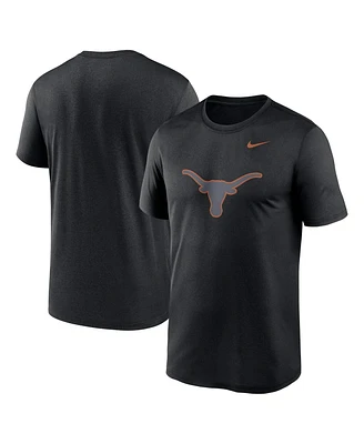 Nike Men's Black Texas Longhorns Color Pop Logo Legend T-Shirt