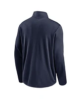 Nike Men's Navy West Virginia Mountaineers Primetime Pacer Performance Half-Zip Top