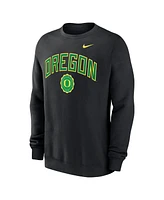 Nike Men's Black Oregon Ducks Arched Seal Pullover Sweatshirt