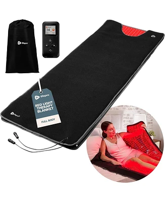 Lifepro Infrared Red Light Therapy Body Wrap - Pain Relief & Recovery Mat with 3 Modes, 660nm & 850nm Red Light Therapy