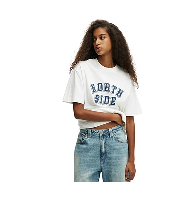 Cotton On Women's The Premium Boxy Graphic Tee