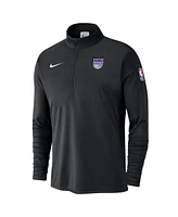 Nike Men's Black Sacramento Kings 2024/25 Courtside Performance Half-Zip Top